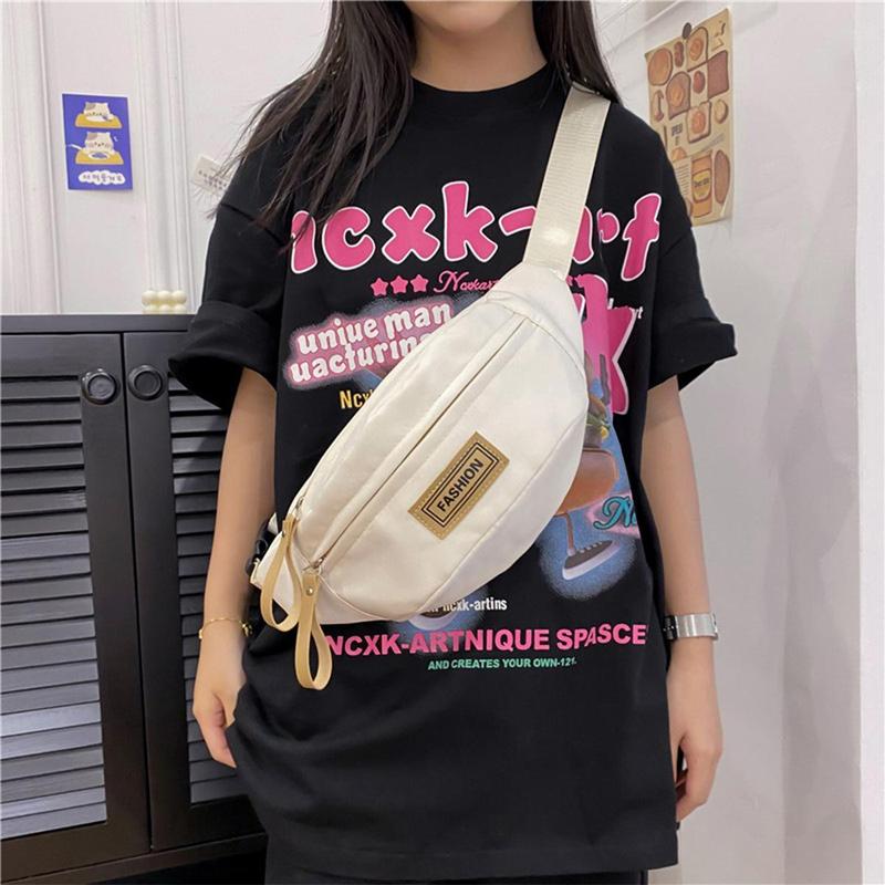 Product Introduction of Chest Bag For Men Solid Color Waist Bag High Quality Women Shoulder Bag Multifunction Male Fanny Pack Crossbody Small Bag 33