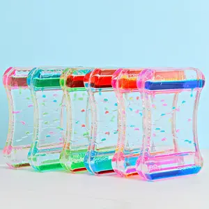 Hiasan dekorasi decoration motion bubble drip oil hourglass double