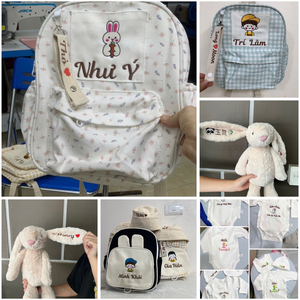 Tiệm thêu tên cho bé