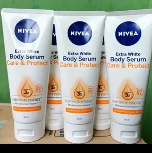 5PC NIVEaEA CARE& PROTECT  BODY SERUM 180 ml pket usaha Lotion