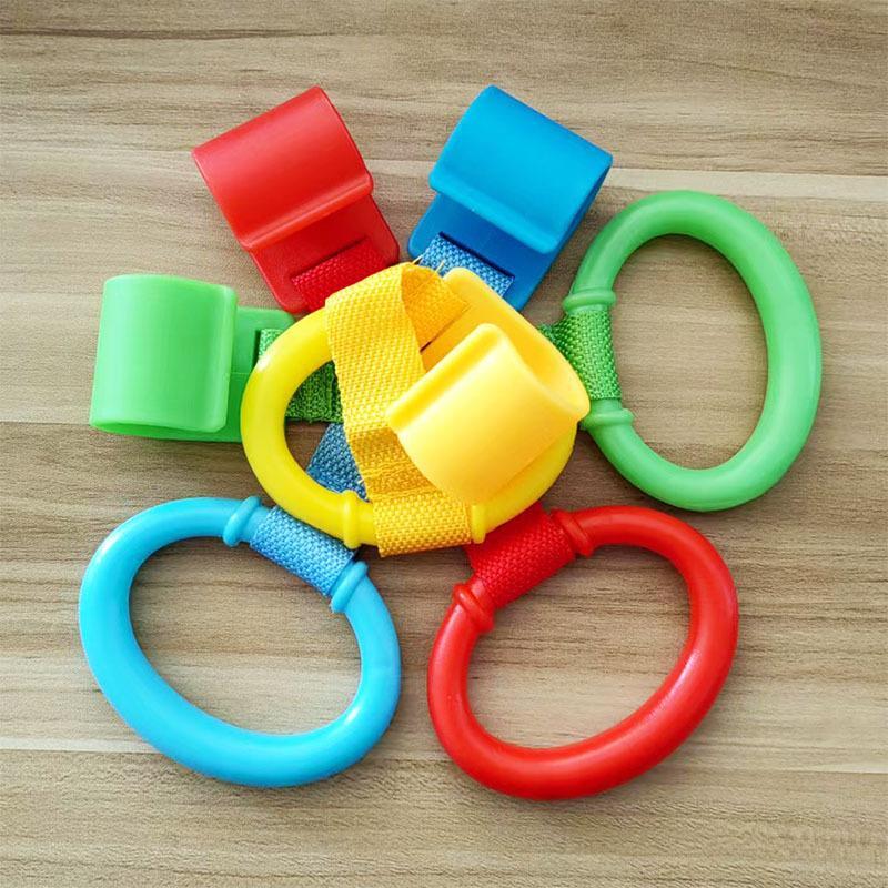 Pull Ring For Playpen Baby Crib Hooks General Use Hooks Baby Toys Pendants Bed Rings Hooks Hanging Ring Help Baby Stand 3
