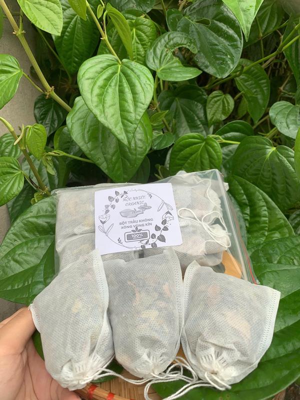 Thảo dược Trầu không, xông phụ khoa, túi lọc tiện lợi 10 túi lọc. 8