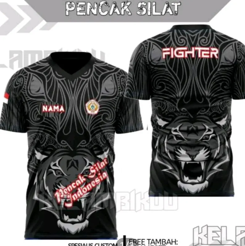 [COD] JERSEY PENCAK SILAT TERMURAH BEBAS CUSTOM NAMA MAUPUN LOGO IKSPI PSHT Sport