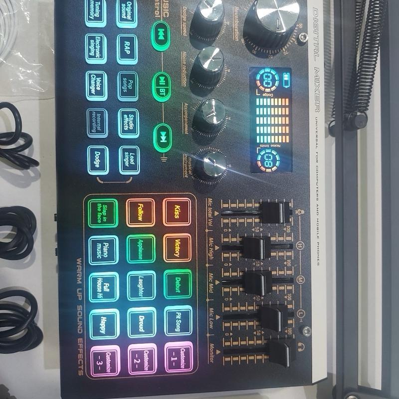 ￼Combo hát karaoke thu âm online Sound Card X9 + Mic Takstar PCK320 ạ 1