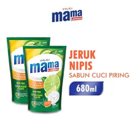 MAMA LEMON SABUN CUCI PIRING 680ML 3