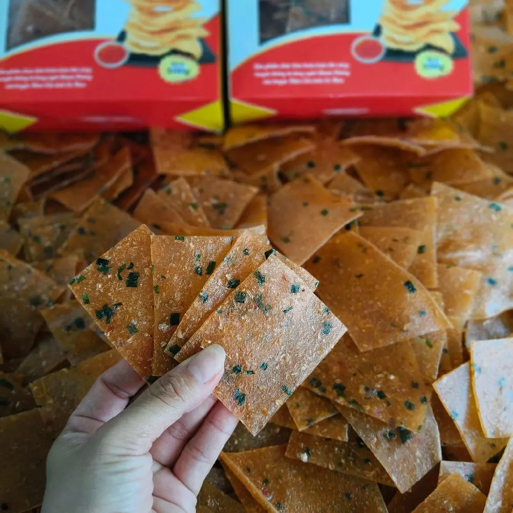 1ký 2 hộp Bánh phồng tôm LOẠI 1 .( tặng 50gam bánh phồng trái cây)