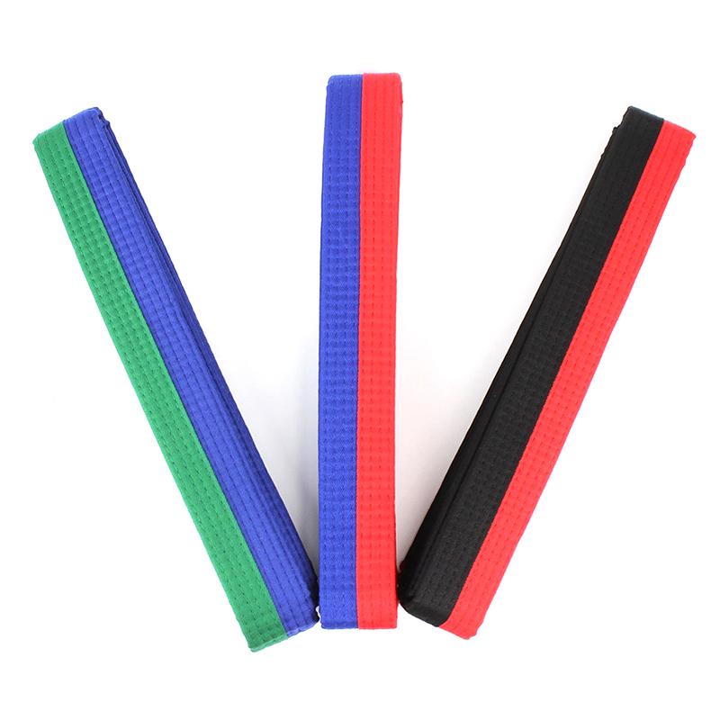 Thắt lưng xếp hạng màu, dành cho Taekwondo, chất liệu bông, thích hợp cho võ thuật và Karate, thắt lưng đồng phục, dành cho trẻ em và người lớn 3