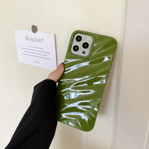 Product Introduction of Three-dimensional pleated wavy pattern for Apple 15promax/15pro/15/14/14 promax/14pro/13promax/13/13pro/12/12promax/12pro/11 mobile phone case 18