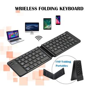 Papan Kekunci Bluetooth, Boleh Dilipat, Serasi dengan iPad, Tablet, Komputer Riba, Mudah Alih, Sesuai untuk Kegunaan Pejabat, Papan Kekunci Mini, Tanpa Wayar, dengan Penyimpanan, Tiga Sistem Serasi Computer Keyboards Office