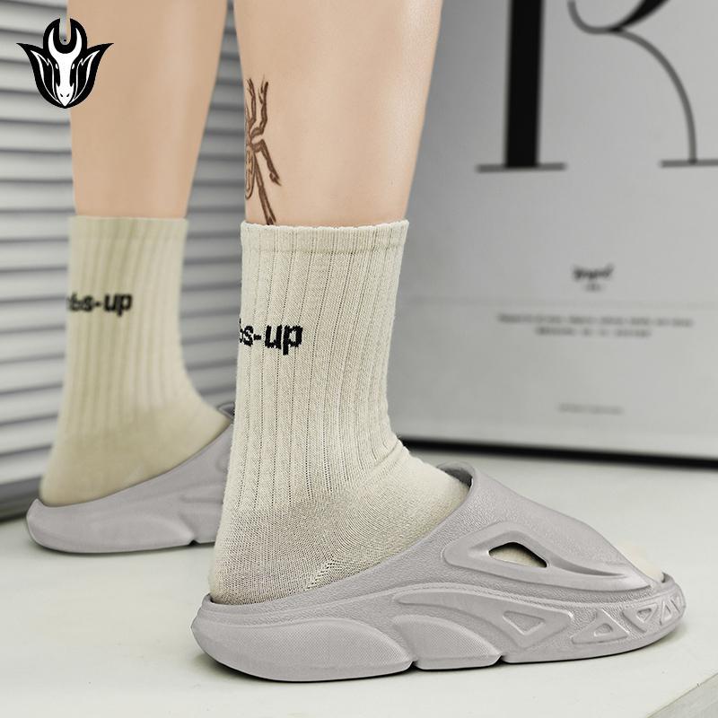 Dép Lê Hở Ngón, Dành Cho Nam, Chất Liệu EVA, Thoáng Khí, Thoải Mái, Dễ Phối Đồ Thời Trang, Chống Trượt, Chống Mài Mòn, Đế Dày, Đế Mềm, Nhẹ, Thích Hợp Cho Các Hoạt Động Ngoài Trời Trên Bãi Biển 8