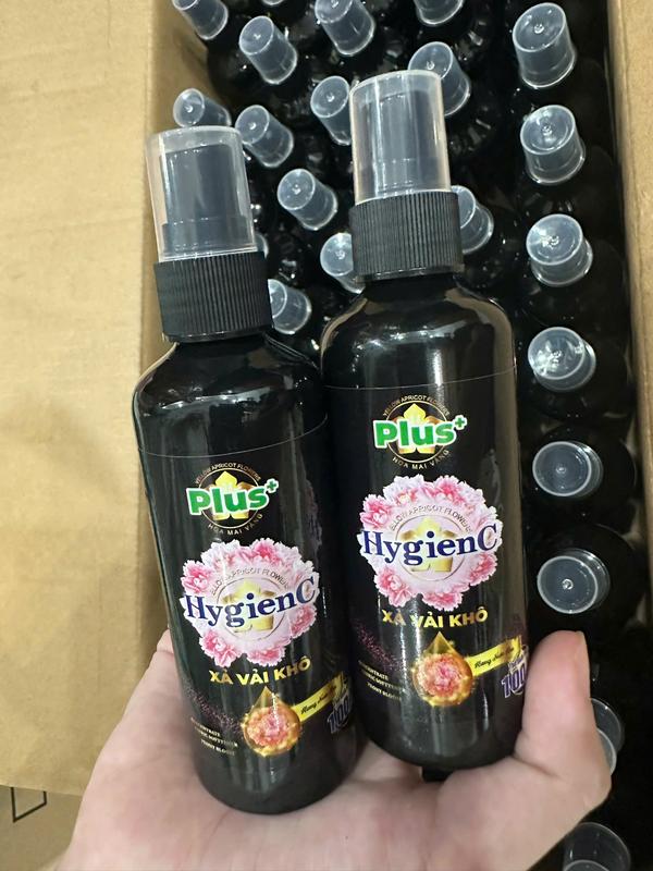 Combo 3 Chai Nước xả vải khô HyGienC Plus giữ hương thơm lâu trên quần áo vải chăn mền 100ml - TẠP HÓA POPY