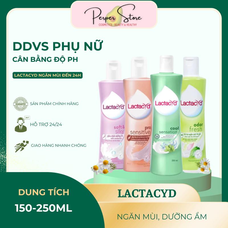 Dung Dịch Vệ Sinh Phụ Nữ Lactacyd Cân Bằng Độ pH, Ngăn Mùi 24H 0