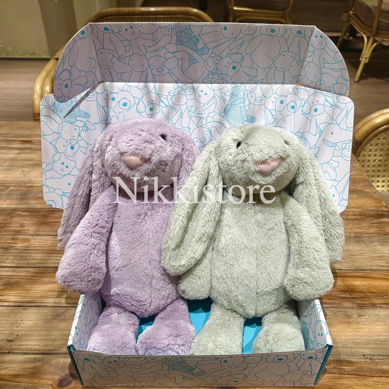 (LikeAuth) Gấu Bông JELLYCAT, Thỏ Bông JELLYCAT, Thỏ Bunny Tai Dài Dễ Thương Siêu Cutiiiiii Thú Nhồi Bông Toy jellycats size Đồ Chơi