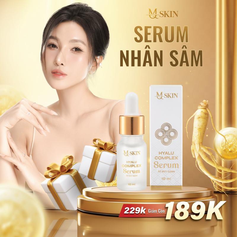  MQ SKIN Serum Nhân Sâm - Hỗ Trợ Cải Thiện Mờ Thâm Nám Và Dưỡng Trắng Skincare Women Chăm Sóc Da Dưỡng Ẩm Da Làm Đẹp Da 