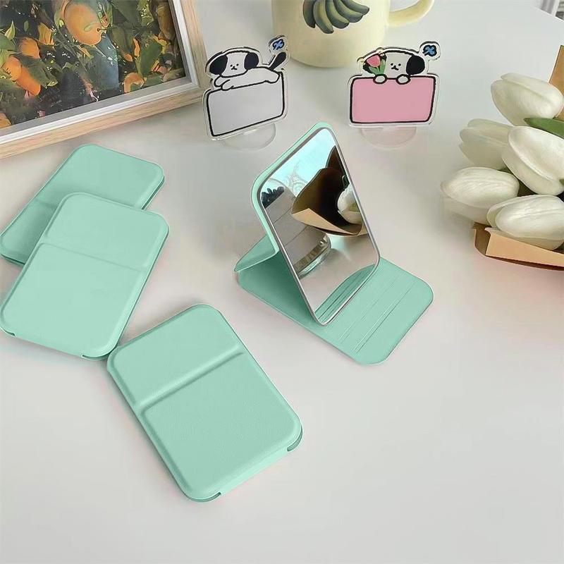 Portable Foldable Makeup Mirror, Adjustable Mini Mirror, Foldable Mirror for Dormitory & Office, Makeup Tools for Women & Girls, Beauty Mirror 7