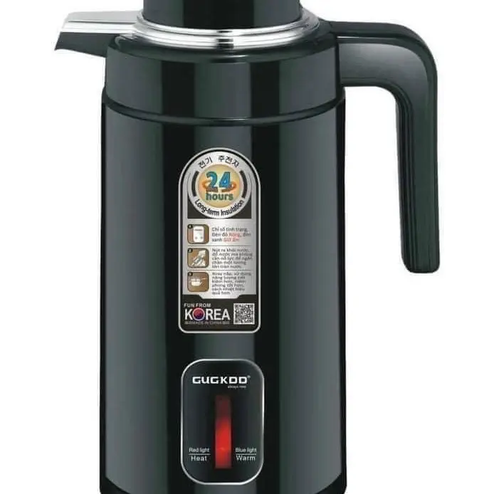 ￼Ấm Siêu Tốc, Bình Đun Giữ Nhiệt 3L - Công Suất 1500W Đun Sôi Nhanh, Ấm Đun Nước Kèm Bình Giữ Nhiệt