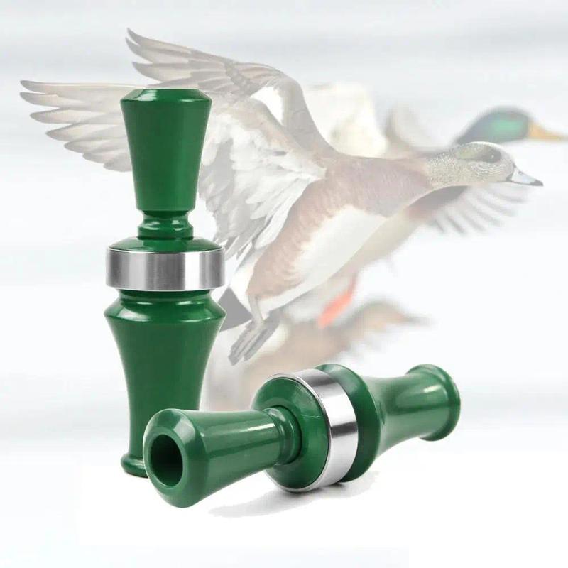 Product Introduction of Duck Call Hunting Decoy Whistle Green Duck Voice Trap Whistle Portable Wild Ducks Hunting Trap Decoy Durable Hunters Supplies 2