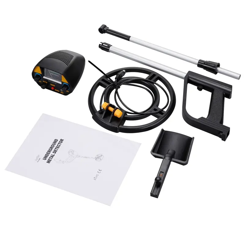 MD940 Underground Metal Detector ALL METAL & Disc Mode Gold Silver Search Finder