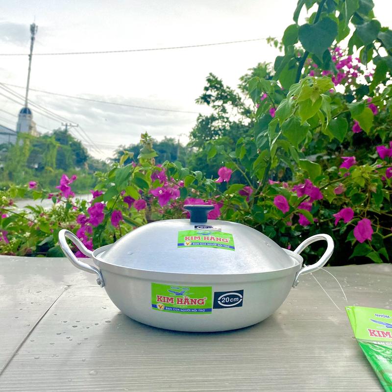 Chảo kho , chảo lẩu nhôm cao cấp Kim Hằng size lẻ