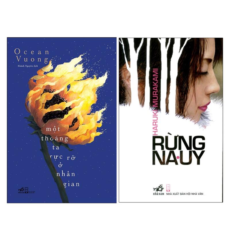 Sách - Combo 2Q Rừng Nauy + Một Thoáng Ta Rực Rỡ Ở Nhân Gian (NN-MK)