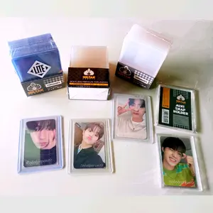 SULTAN TOPLOADER 35pt 3"X4" 3x4 seamless premium mini snap card holder pc photocard kpop korea kartu game game card toplo