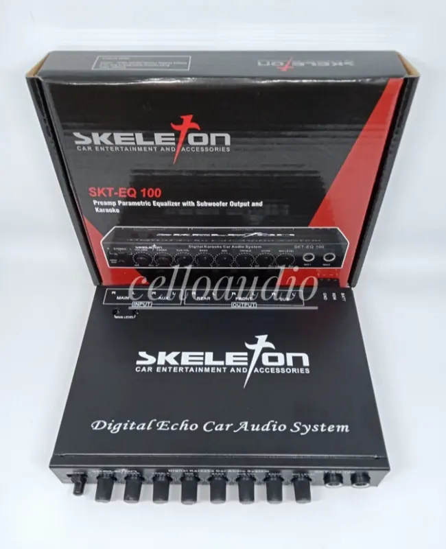 Pre Amp Parametrik Audio Skeleton SKT-EQ 100 4