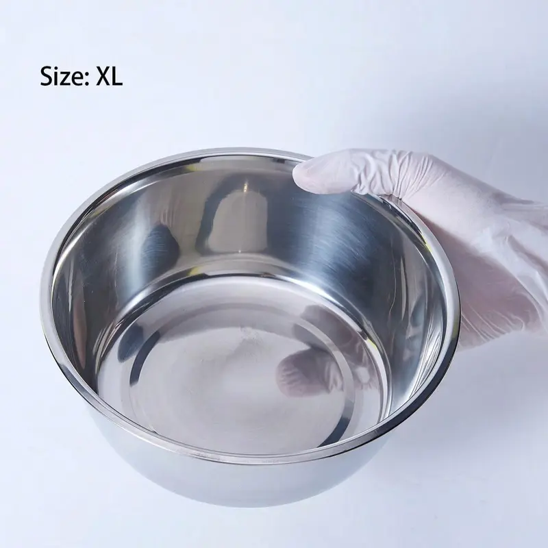 Stainless Steel Pet Feeding Bowl, 1 Count Pet Water Drinking & Food Bowl, Pet Supplies for Dog & Cat 5