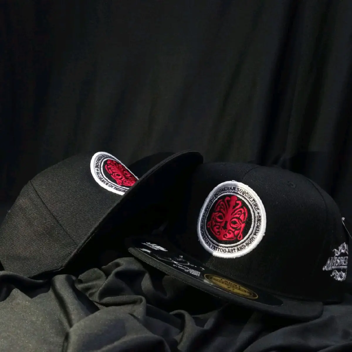 Topi Masberto-Hitam/ 47/ Topi Snapback
