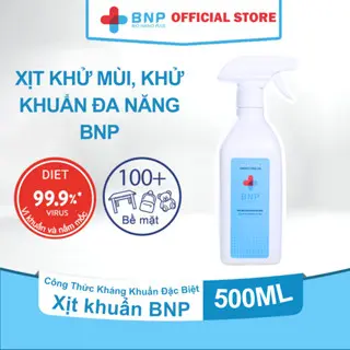 [BNP] Dung Dịch Khử Mùi Sát Khuẩn Đa Năng Bionano Plus Kháng Khuẩn Đa Năng Cho Bề Mặt Và Không Gian