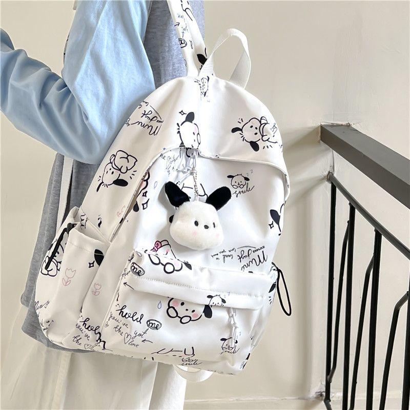 Ba Lô Pochacco, Phong Cách Nhật Bản, Nữ Và Học Sinh Trung Học Cơ Sở, Đơn Giản Và Nhẹ, Giá Trị Cao, Thích Hợp Cho Học Sinh Tiểu Học, Thiết Kế Hoạt Hình Dễ Thương, Xu Hướng Ins, Năm 2024 0