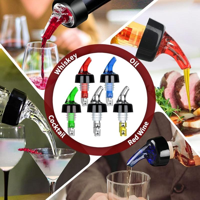 BBTO Automatic Measured Bottle Pourer Spout Liquor Pourers BBTO Automatic Measured Bottle Pourer Spout Liquor Pourers