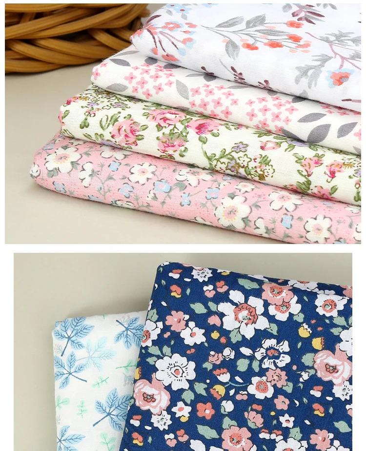 Product Introduction of Cotton Printed Fabric Small Flower Baby Dress Shirt Diy Bed Sheet Quilt Cover Fashion Sewing Wholesale Material Cloth by Meter 13