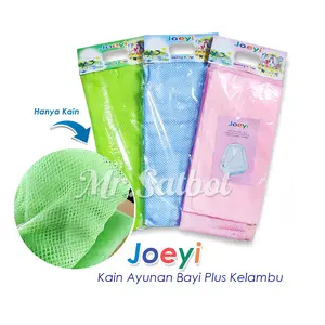 Kain Ayunan Bayi Joeyi Plus Kelambu Murah Pink