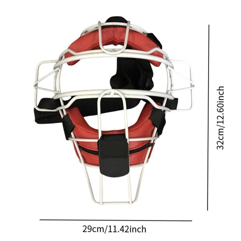 Product Introduction of Baseball Catcher Helmet for Adults Lightweight Shock Absorbing Face Guard 0