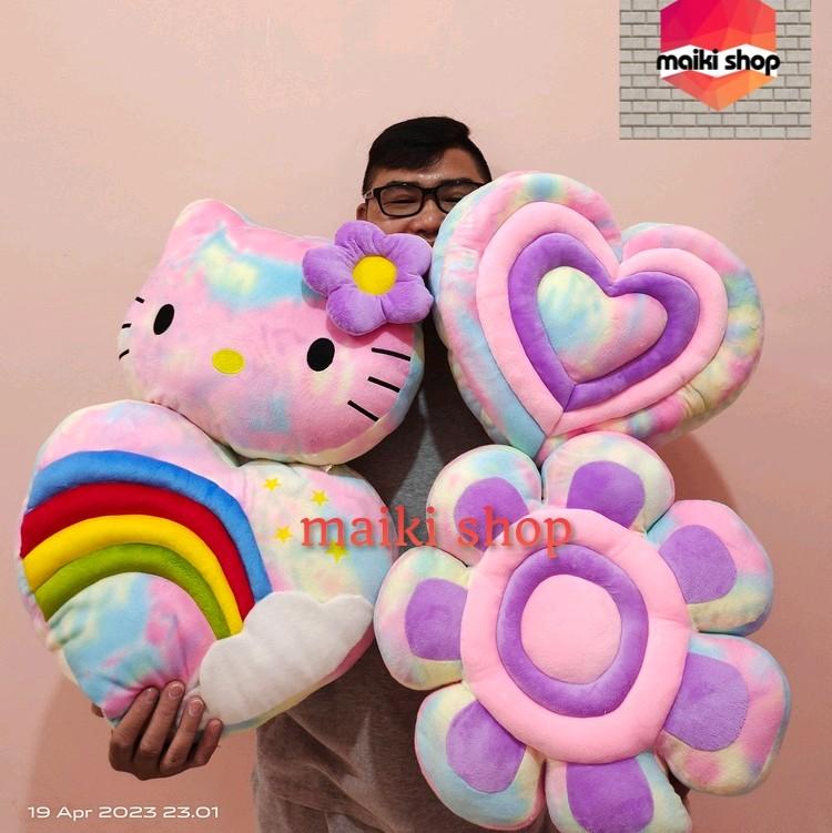 Bantal  Bunga Happy House Diameter 40cm 0