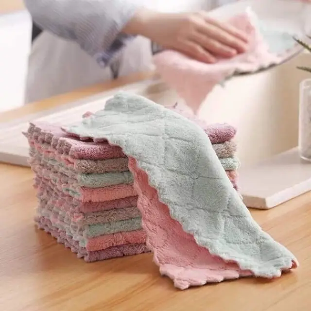 Khăn lau bếp đa năng 2 mặt siêu thấm
