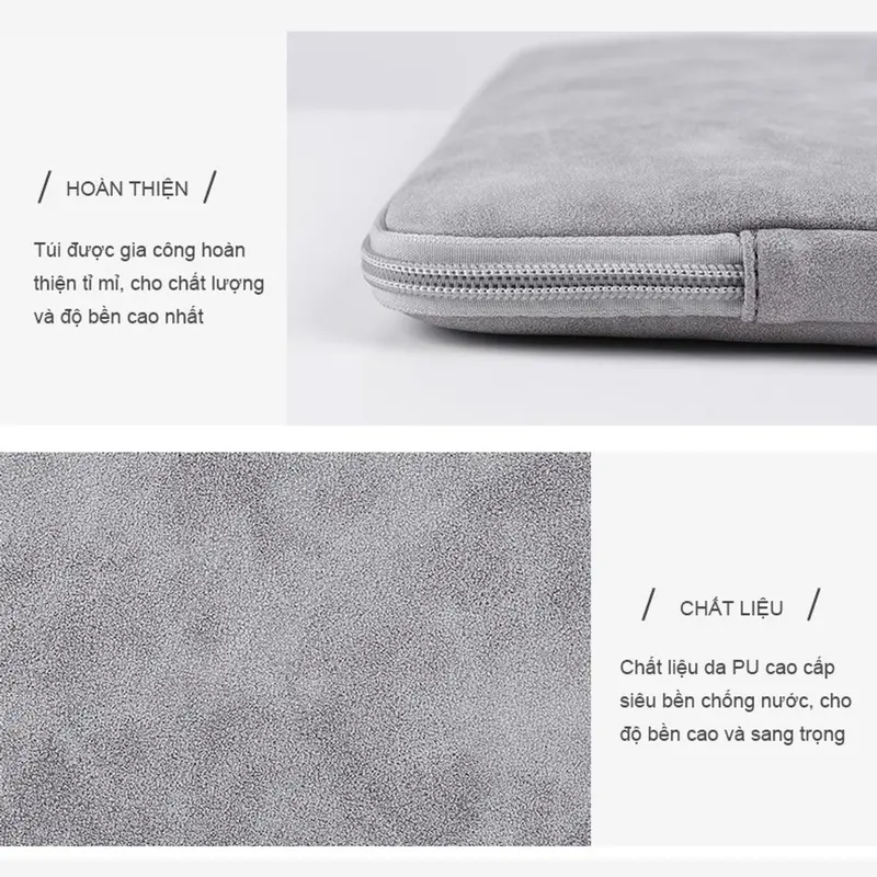 Túi chống sốc Laptop máy tính Mac da sang chảnh CanvasArtisan chính hãnġ Nam Bag Nhung Balo Đồng 2