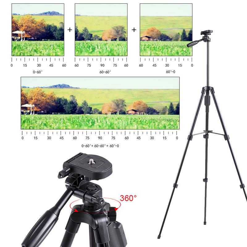 Product Introduction of Aluminum Tripod Tongsis Selfie Sticks with Bluetooth Remote + Phone Clip for Camera Phone HP DSLR 18