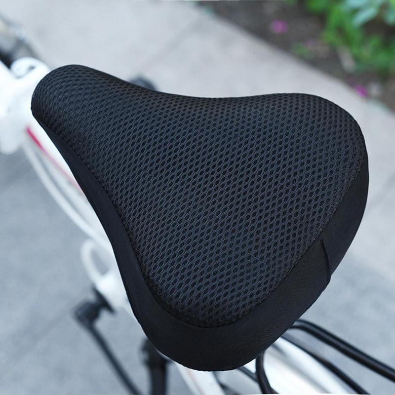 Product Introduction of 【Huichi2】Bicycle Saddle 3D Soft Bike Seat Cover Cycling Silicone Seat Cushion Cycling Breathable Saddle Comfortable Bicycle Bike 17