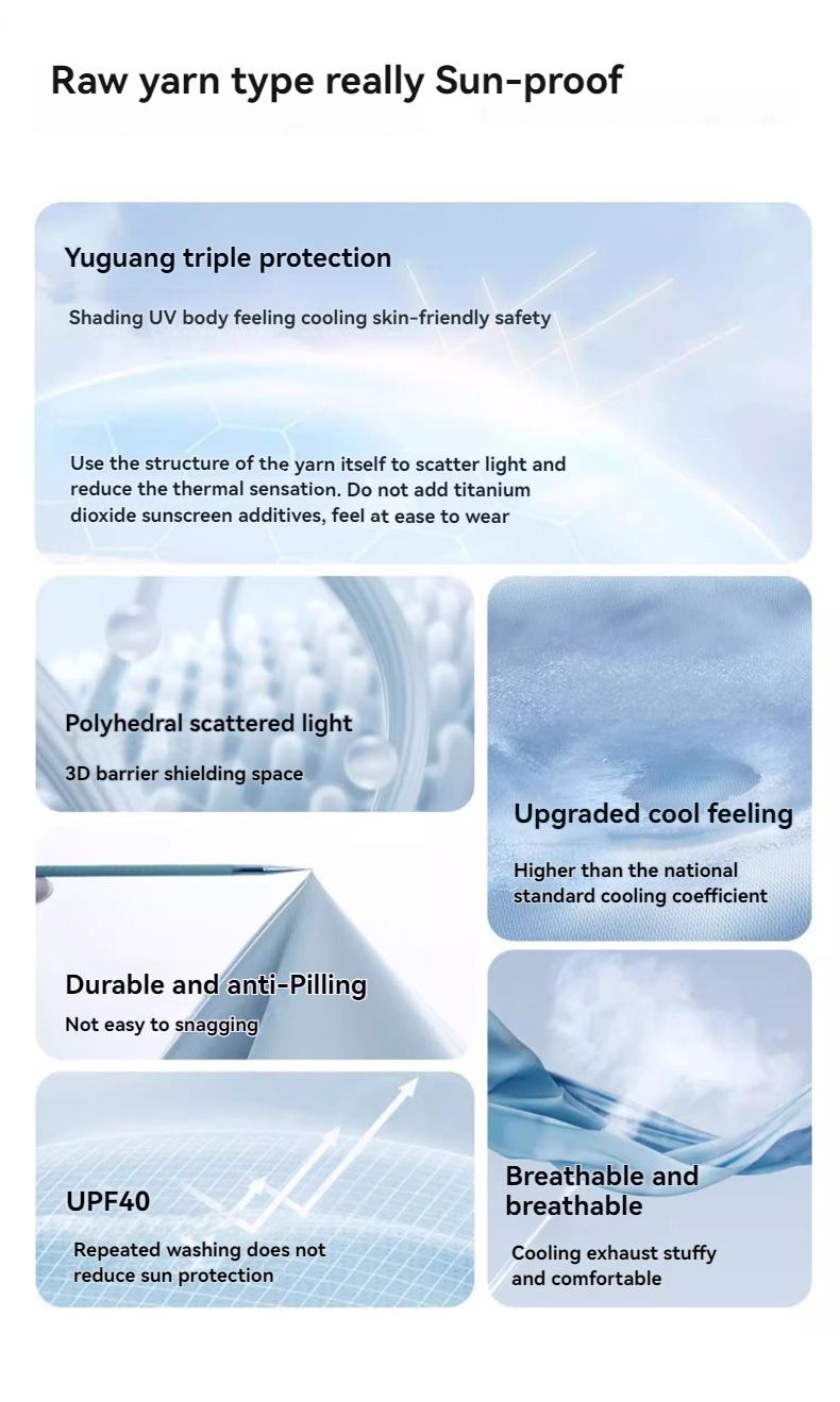 Product Introduction of Outdoor Ice Silk Sun Protection Clothing with Pocket, New UV-Proof Sunshade Light Sun-Protective Clothing, Outdoor Sports Thin Section Hooded Jacket 2