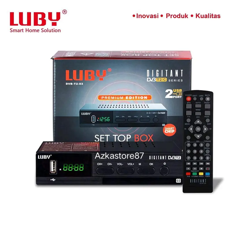 stb luby t2-03 penerima siaran digital produk terbaru luby 0