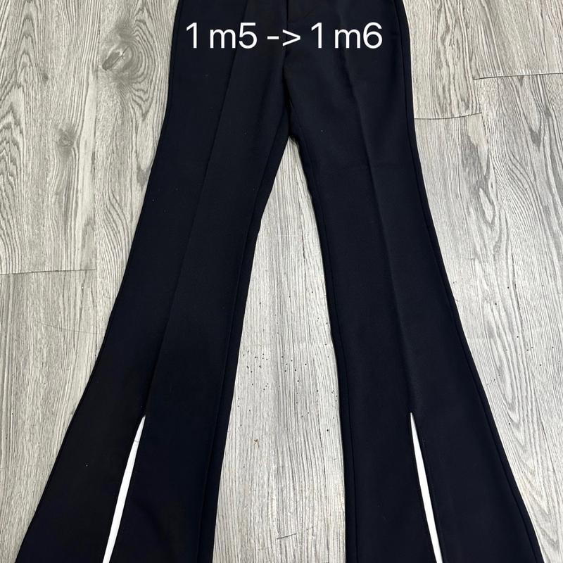 Quần tây đen 100cm vải tuyết mưa loại 1