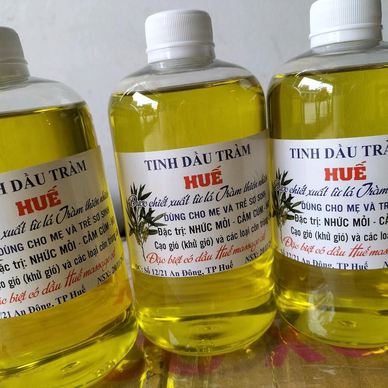  tinh dầu tràm Huế nguyên chất 500ml 