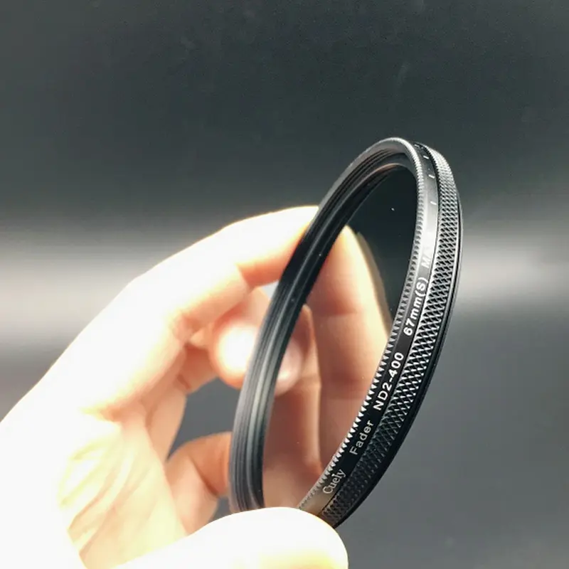 Filter Cuely ND Fader ND2-400 Variable Neutral Density Filter Untuk Canon Nikon Sony Camera Lens 49MM 52MM 58MM 5