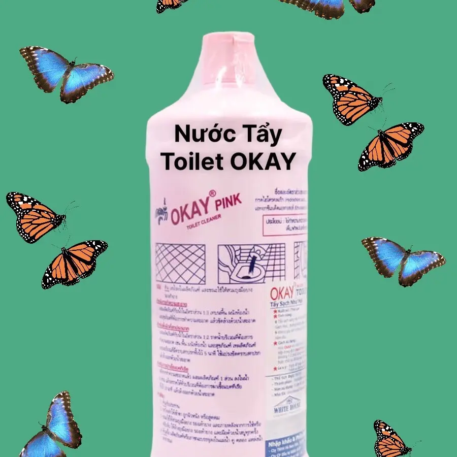 Nước Tẩy Toilet okay Thái Lan-960ml