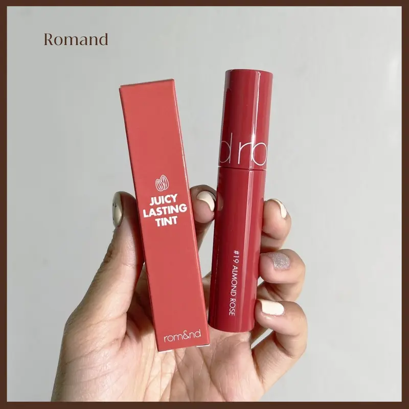 Son Tint Lì Romand Juicy Lasting Tint 5.5g #19 38  romand Cosmetic Mỹ Phẩm Son Môi 38 romand 2