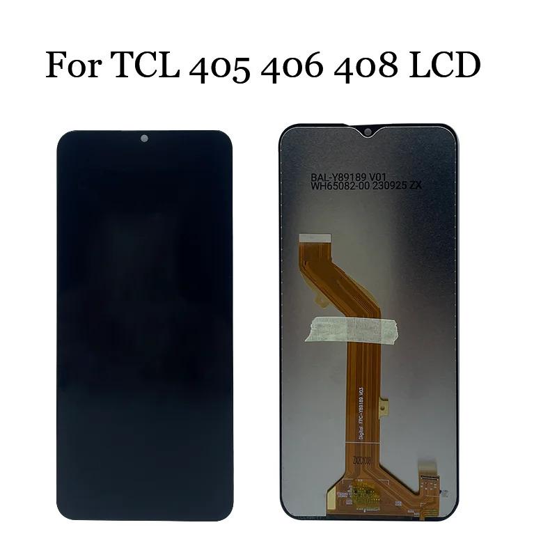 Lắp ráp bộ số hóa màn hình cảm ứng, dành cho TCL 408, 406, 405 Màn hình LCD điện thoại, Thay thế 4