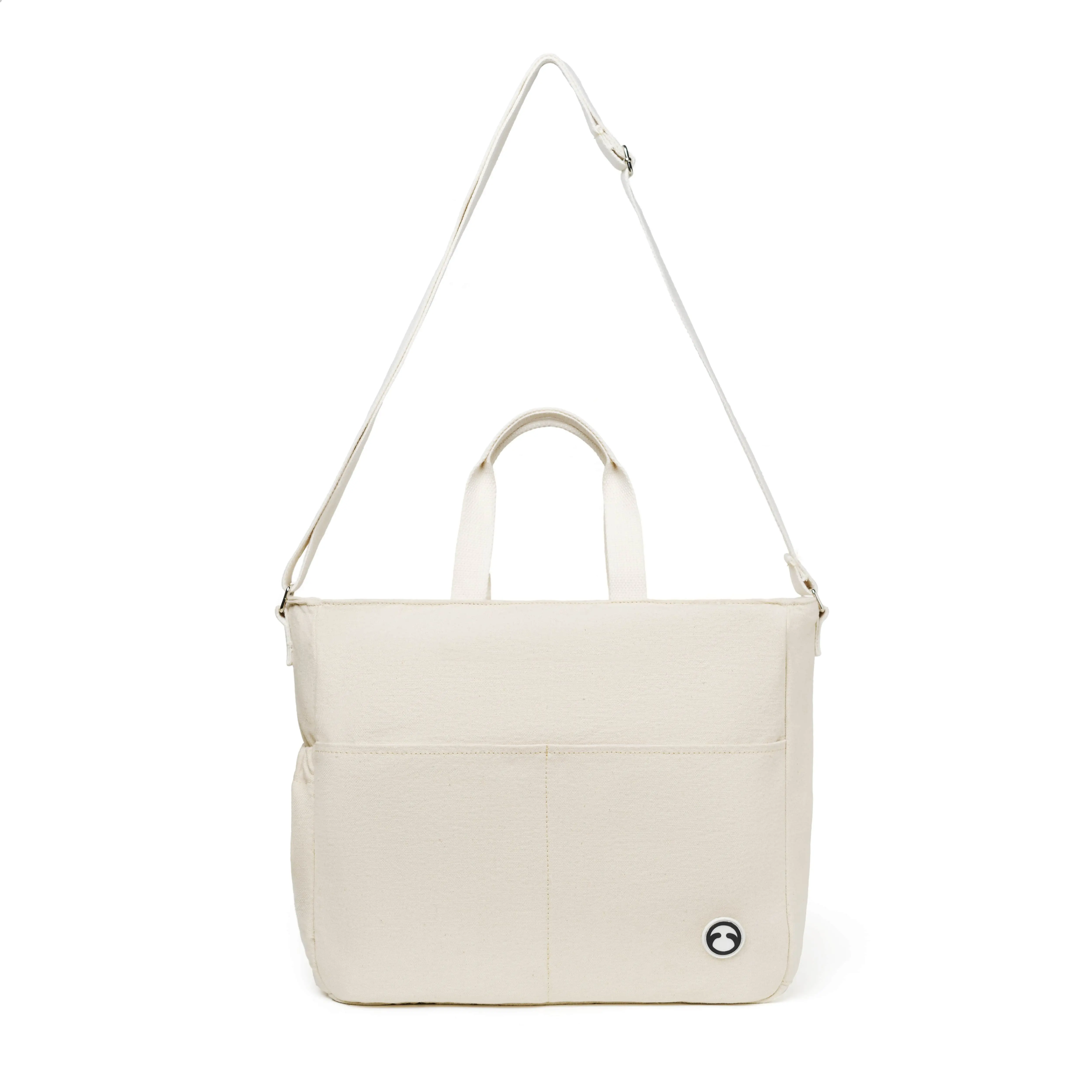 Bawwa Tas Selempang | SANCHEZ Broken White | Tas Pingang | Tas Sling bag | Muat laptop 12 in | Eco Friendly | Kanvas