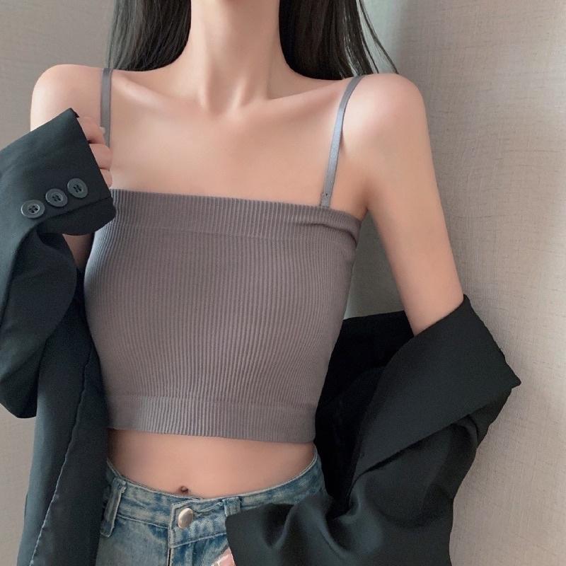 Áo Bra Nữ Thun Tăm Nâng Ngực Gợi Cảm Mẫu Mới Có Tháo Rời Dây N99 Mới 7