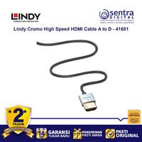 Gambar Lindy Cromo High Speed Micro HDMI to HDMI Cable 1m - 41681 dari Sentra Digital Kota Surabaya 4 Tokopedia